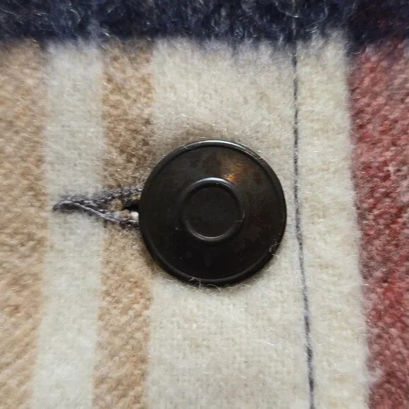 Zara, Shacket Wool Blend Plaid, Oversized, EUC, Women's M - Picture 9 of 12